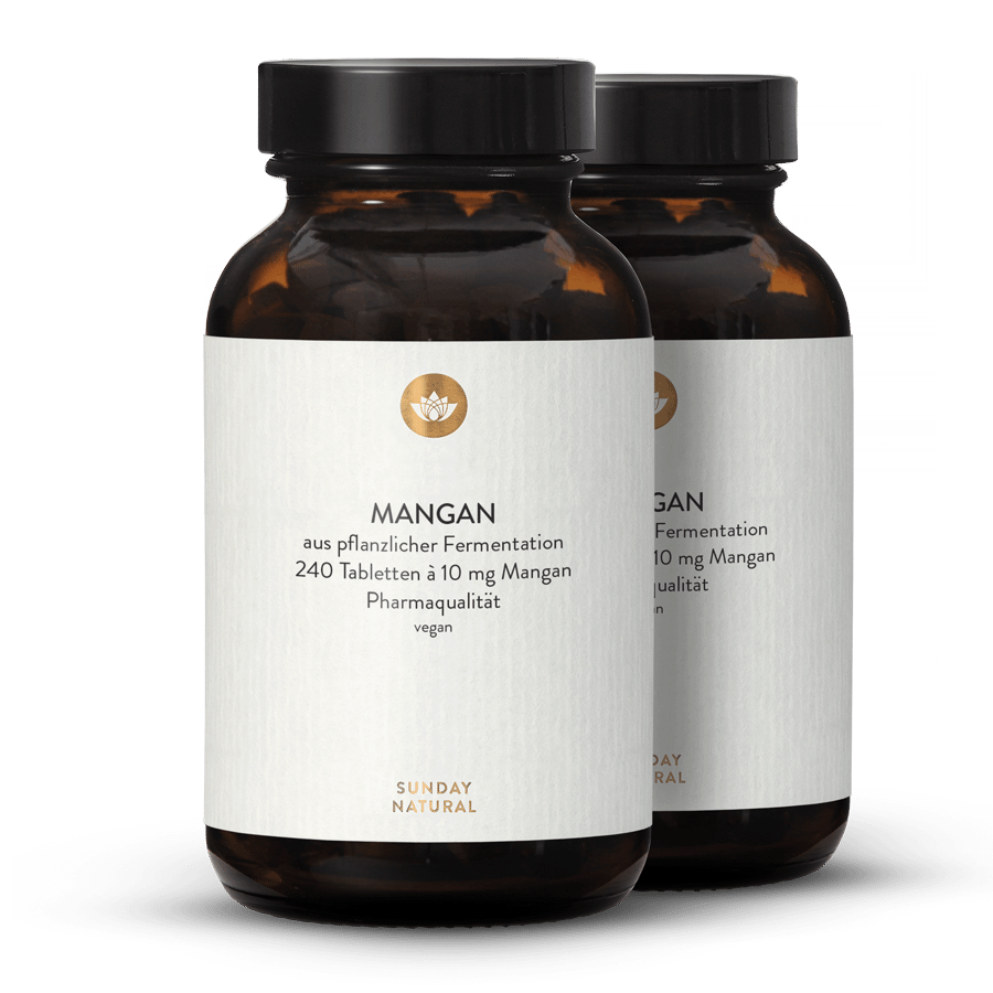 Mangan Gluconat Tabletten 10mg 2x240 Kapseln