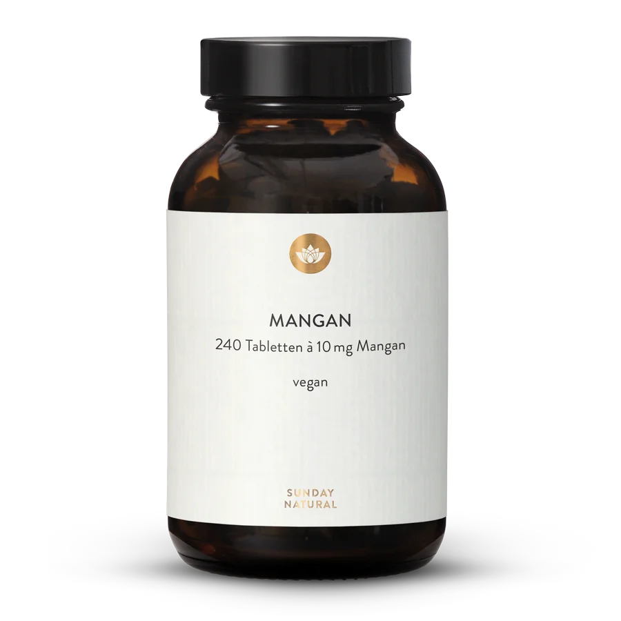 Gluconate de manganèse en comprimés 10 mg 240 gélules