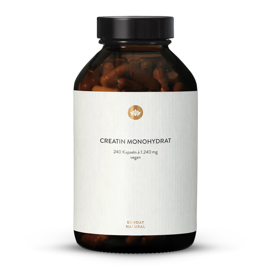 Creatine Monohydrate High-Dose Capsules 240 capsules