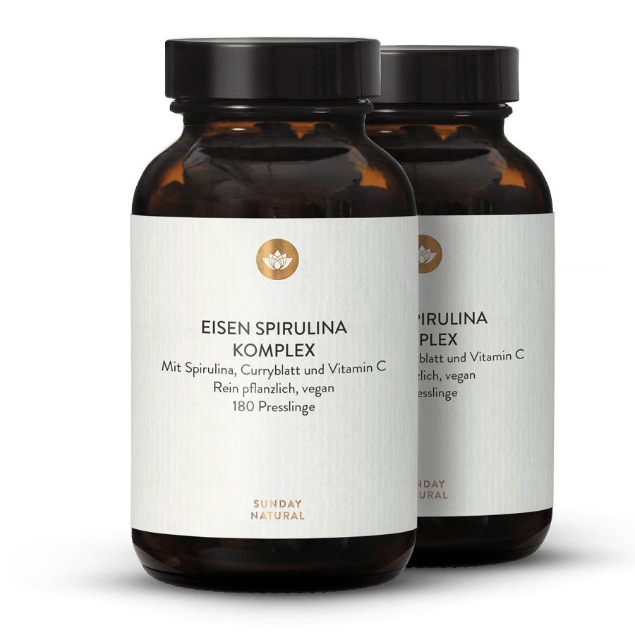 Spirulina IJzer Pellets 2x180 tabletten