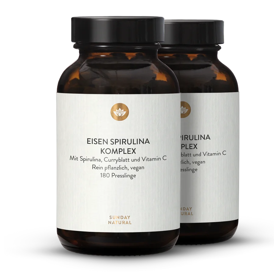 Iron Spirulina Complex + Vitamin C 2x180 tablets