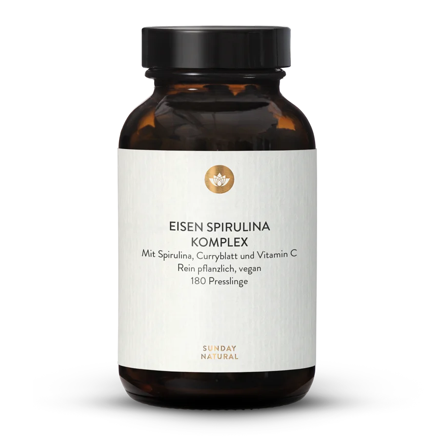 Spirulina Eisen Presslinge 180 Tabletten