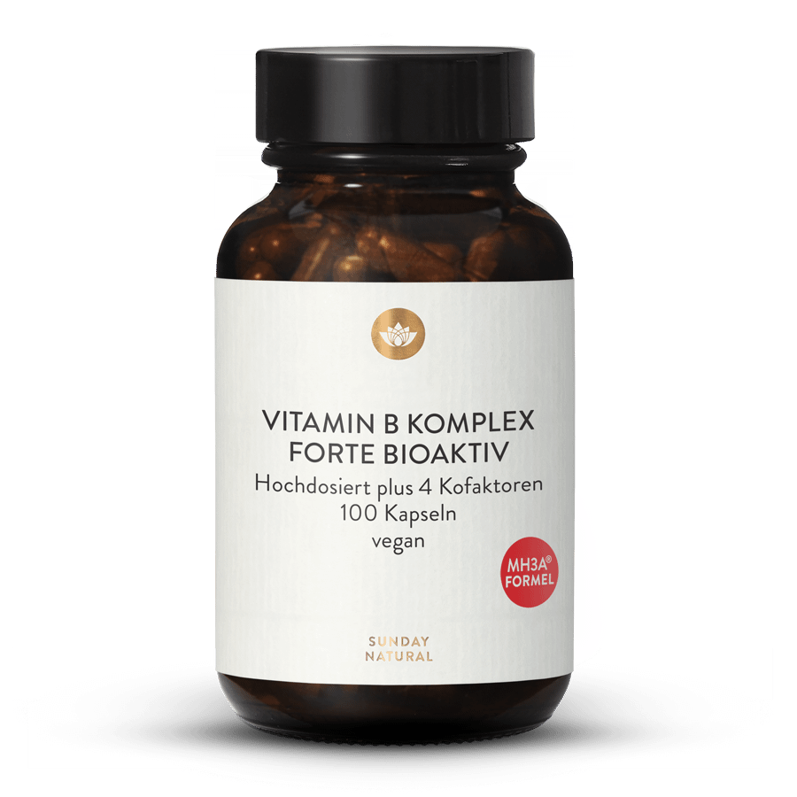 Complexe de vitamines B bioactif Forte 100 gélules