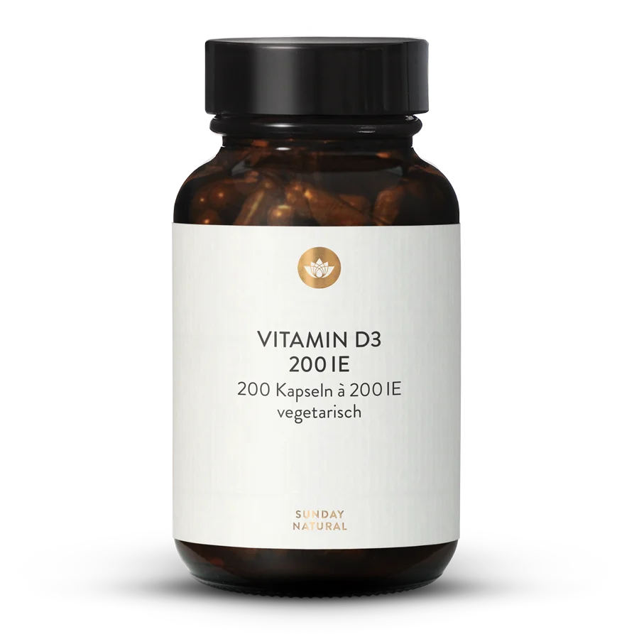 Vitamin D3 200 IU 200 Capsules 200 capsules