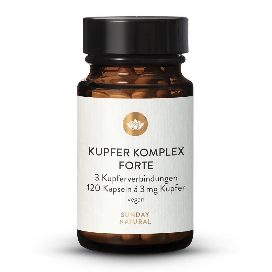 Kupfer Komplex Forte 3mg 120 Kapseln
