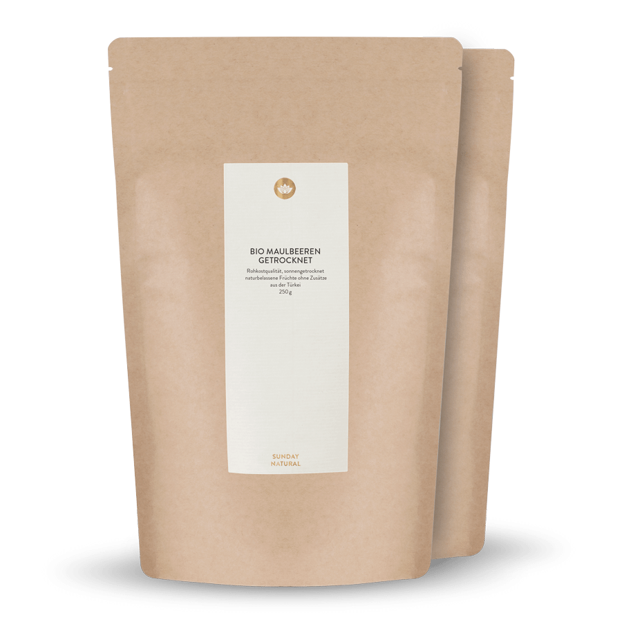 Mûres blanches séchées bio 2 x 250 g