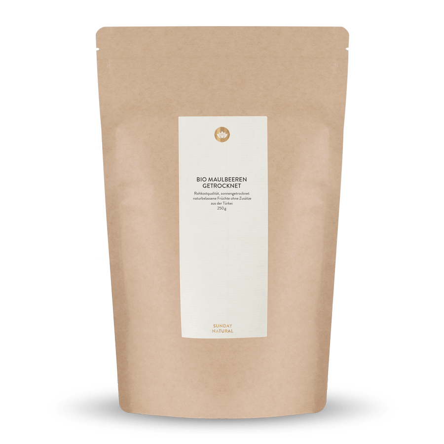 Gedroogde Witte Moerbeien Bio 250g