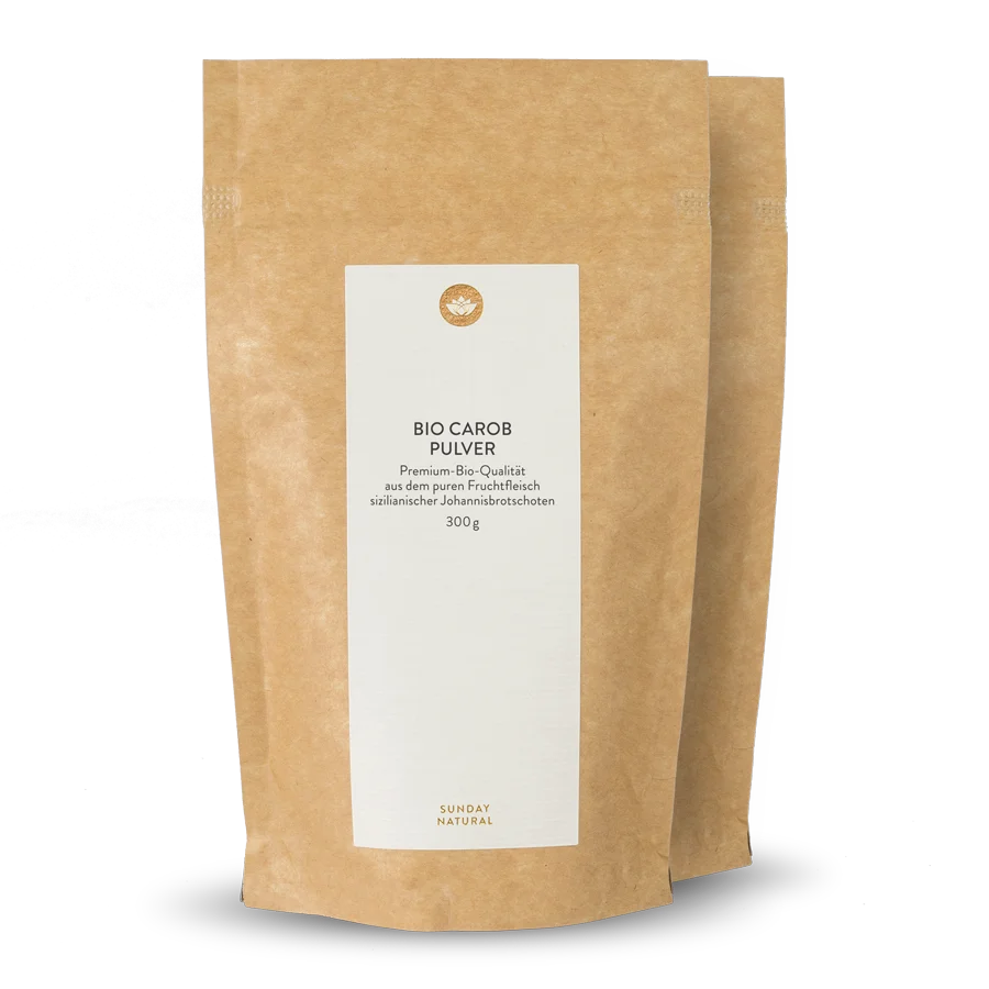 Caroube bio en poudre 2 x 300 g