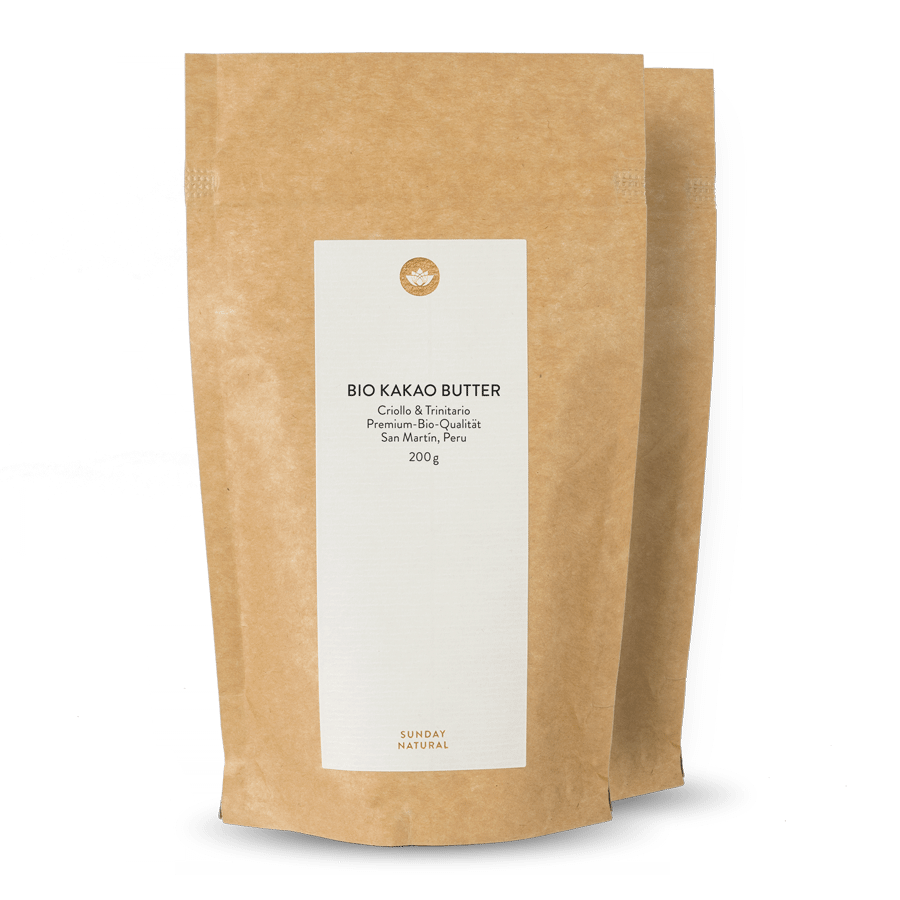 Organic Cacao Butter 2 x 200 g