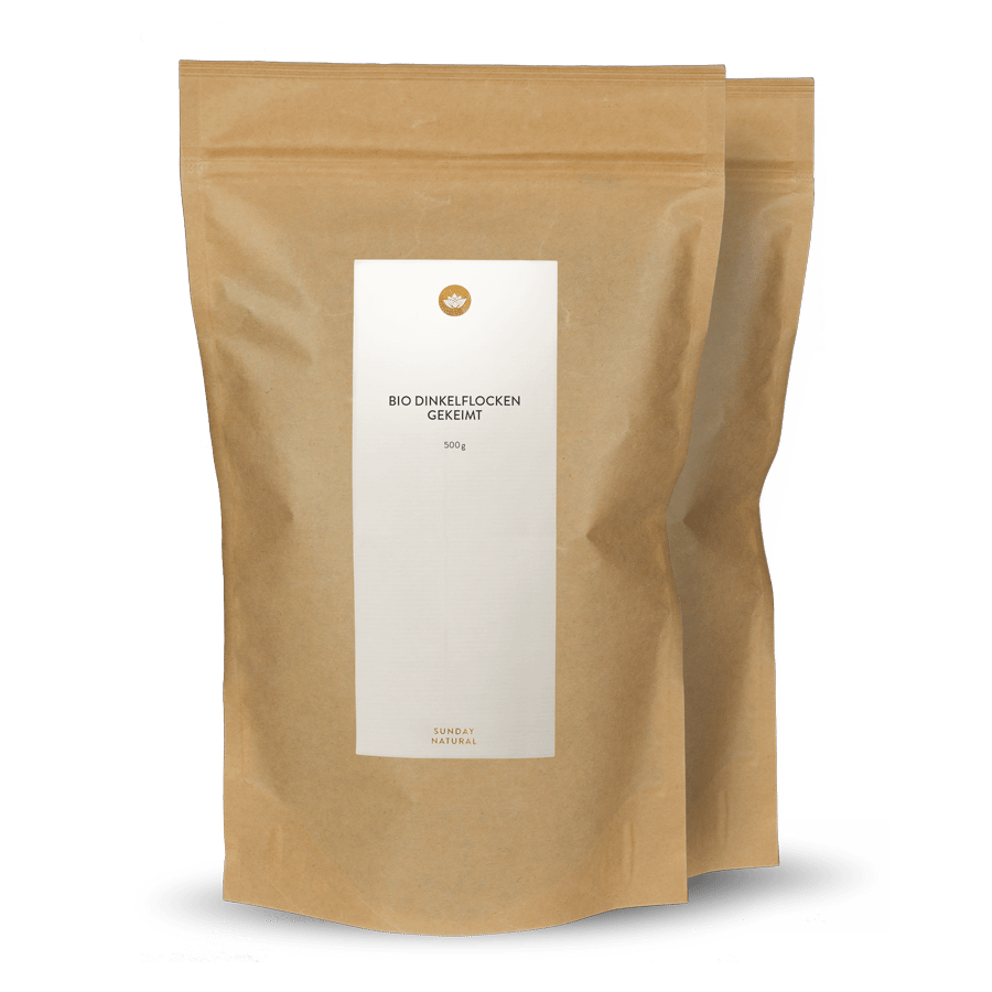 Bio Dinkelflocken Gekeimt 2x500g
