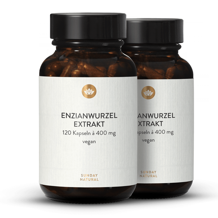 Gentian Root Extract Capsules 2x120 capsules