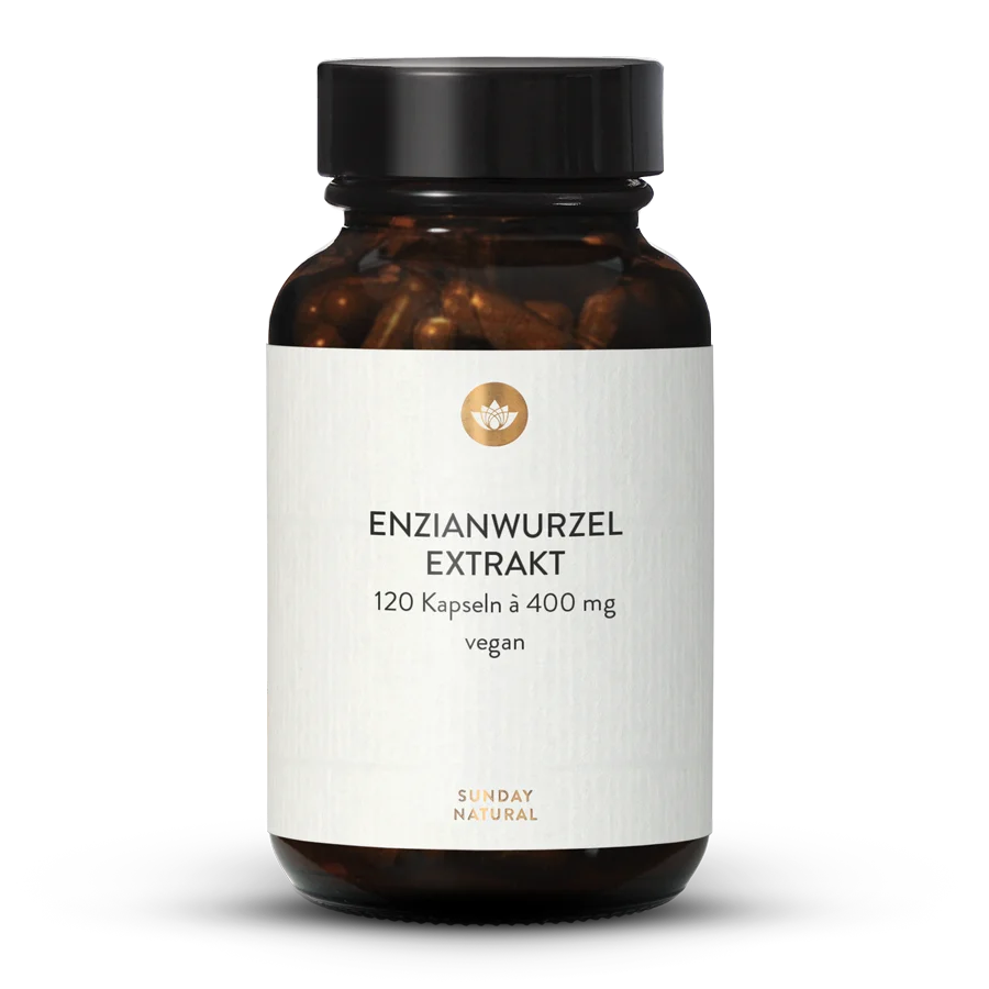 Enzianwurzel Extrakt Kapseln 120 Kapseln