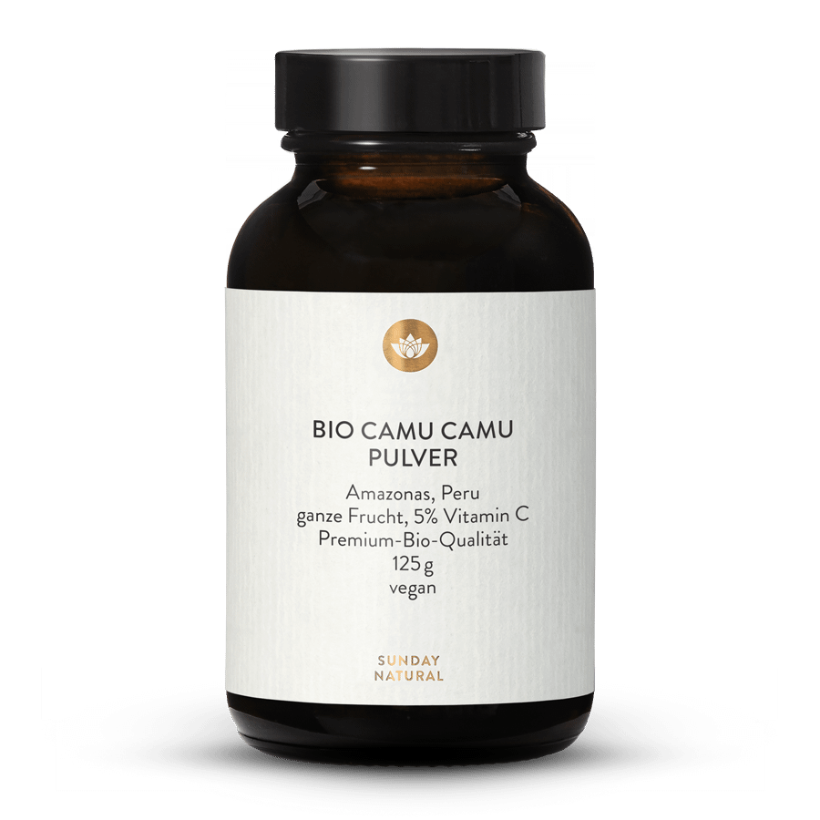 Bio Camu Camu Pulver Wild 5% Vitamin C 125g