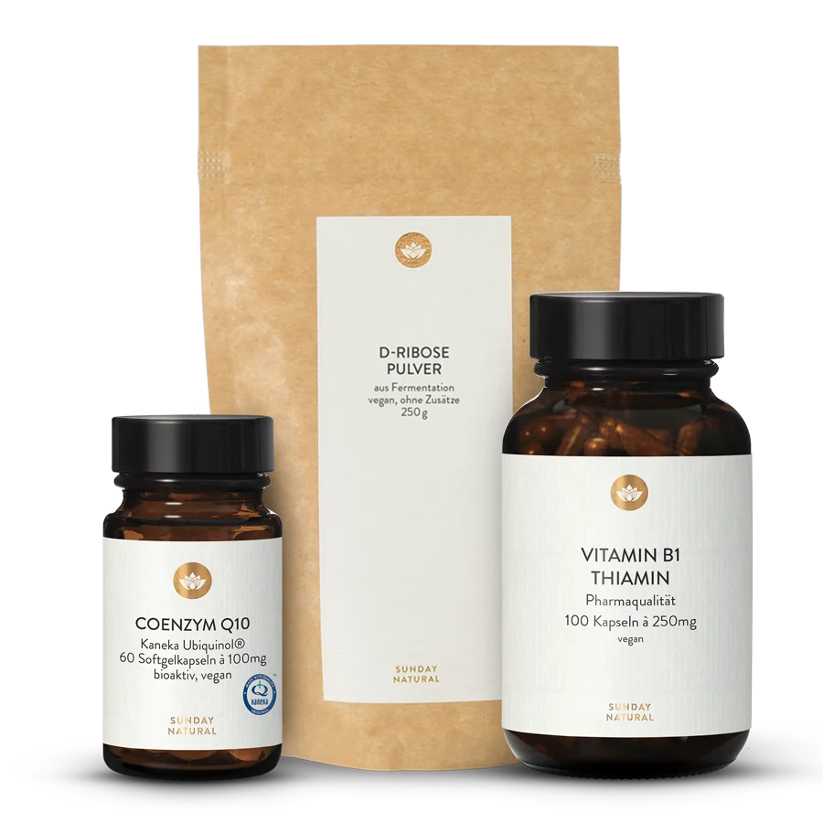 Coenzyme Q10 + B1 + D-Ribose 1 pc.