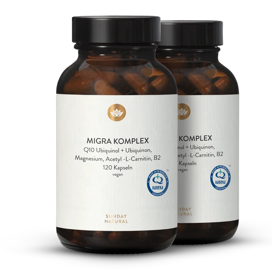 Migra Energy Komplex Q10, Magnesium, B2, Acetyl-L-Carnitin 2x120 Kapseln