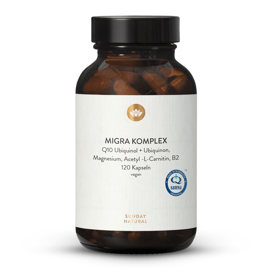 Migra Energy Komplex Q10, Magnesium, B2, Acetyl-L-Carnitin 120 Kapseln