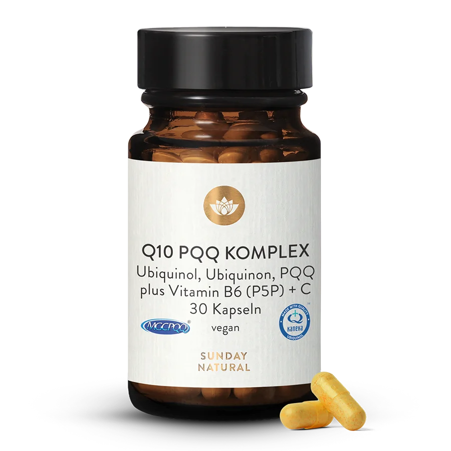 Q10 PQQ Complex plus B6 (P5P) & Vitamin C 30 capsules