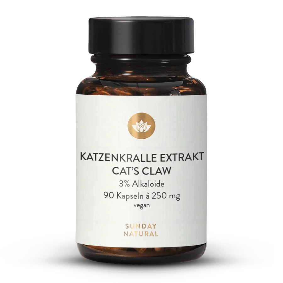Extrait de griffe de chat (Cat's Claw) 250 mg en gélules 90 gélules
