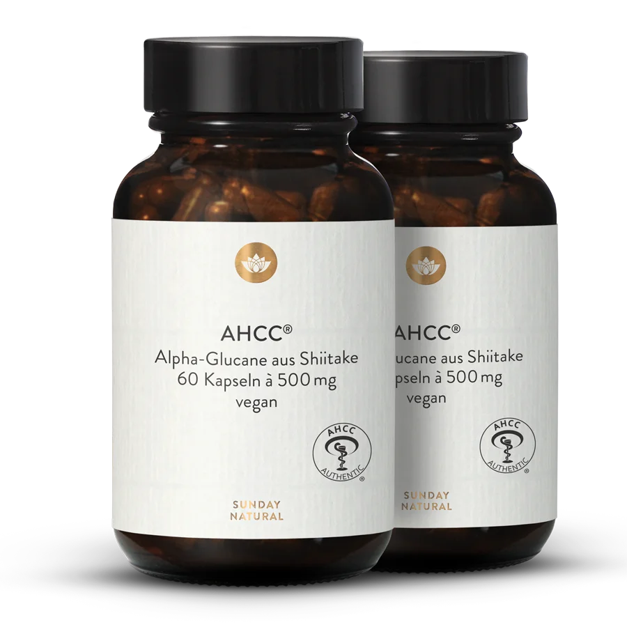 AHCC® 500 mg Kapseln 2x60 Kapseln