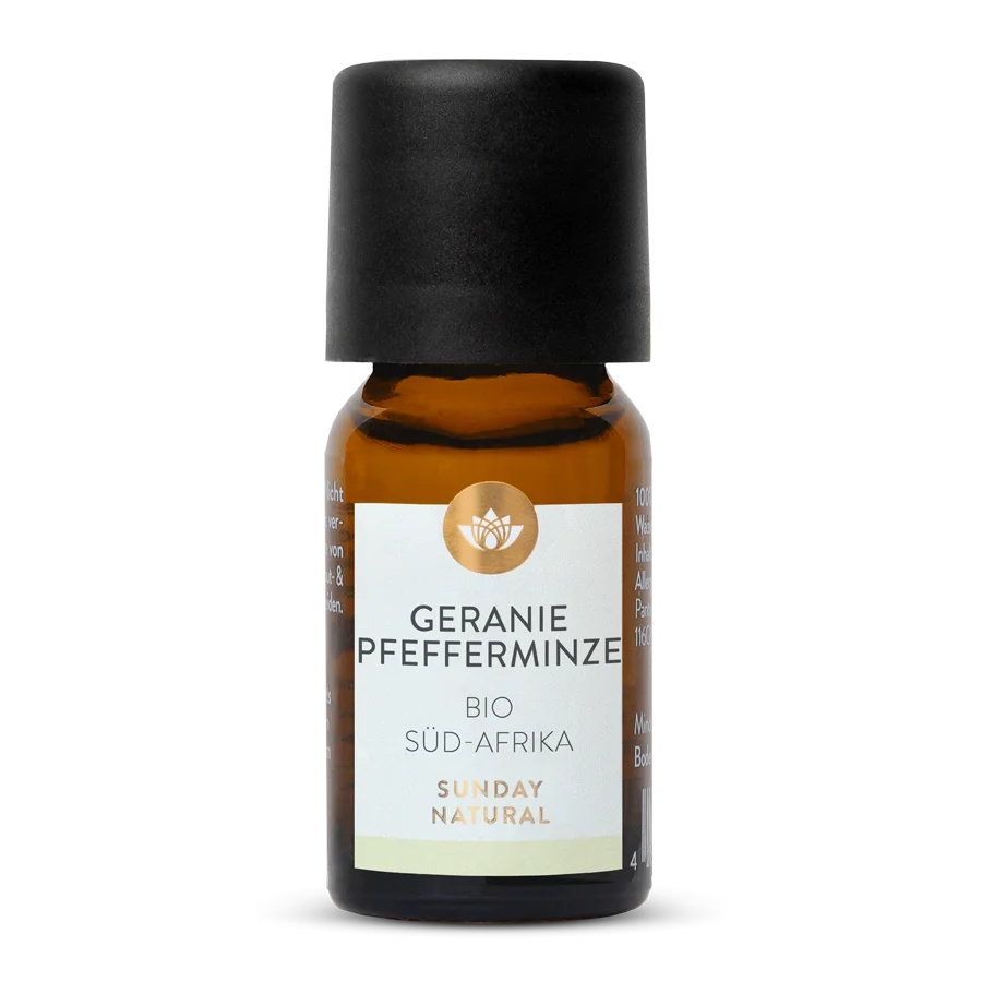 Geranienöl Pfefferminze Bio 5ml