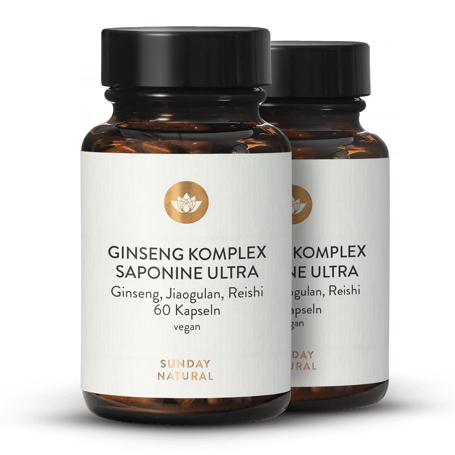 Complexe de ginseng Saponine Ultra 2 x 60 gélules