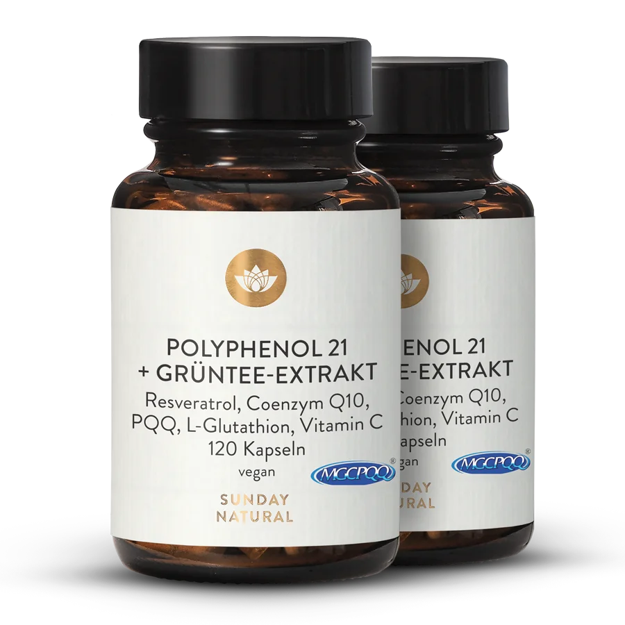 Polyphenol 21 + Green Tea Extract 2x120 capsules