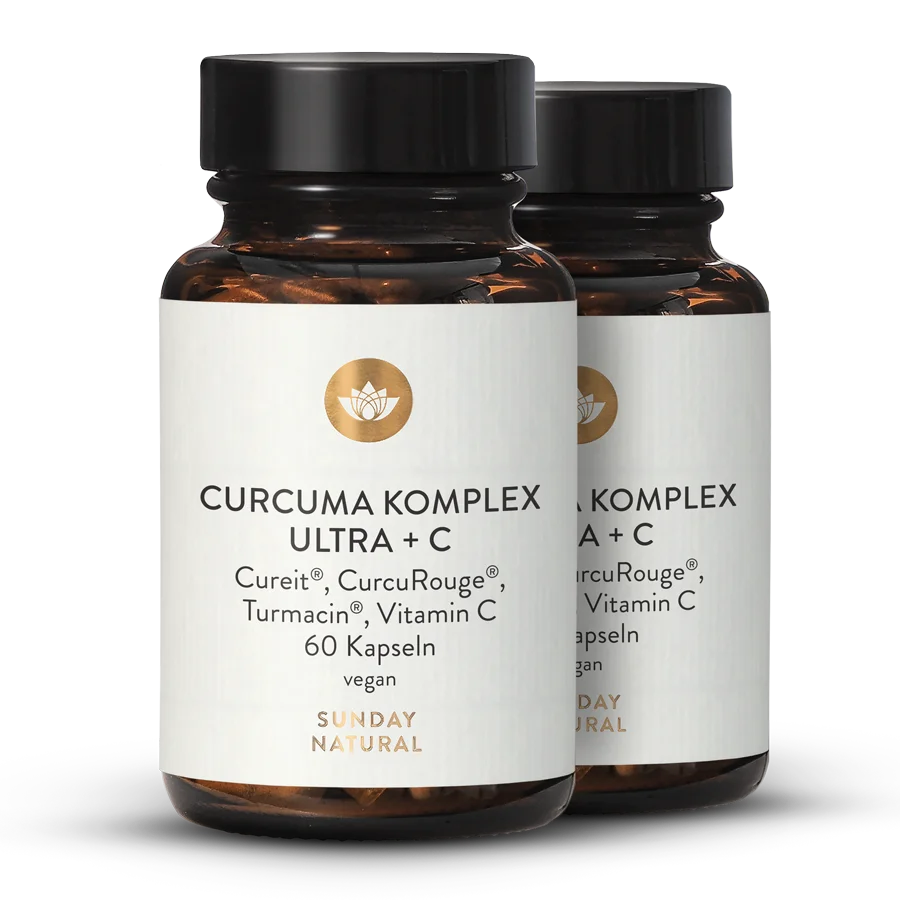 Complexe de curcuma Ultra + C 2 x 60 gélules