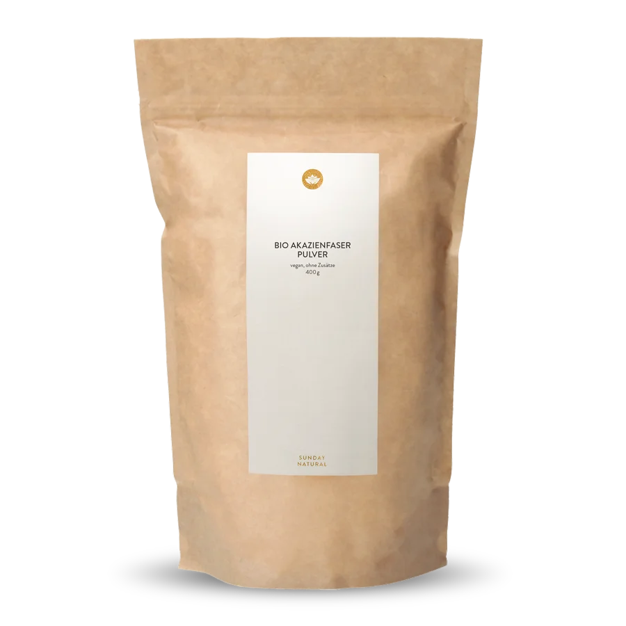 Fibre d'acacia bio en poudre 400 g