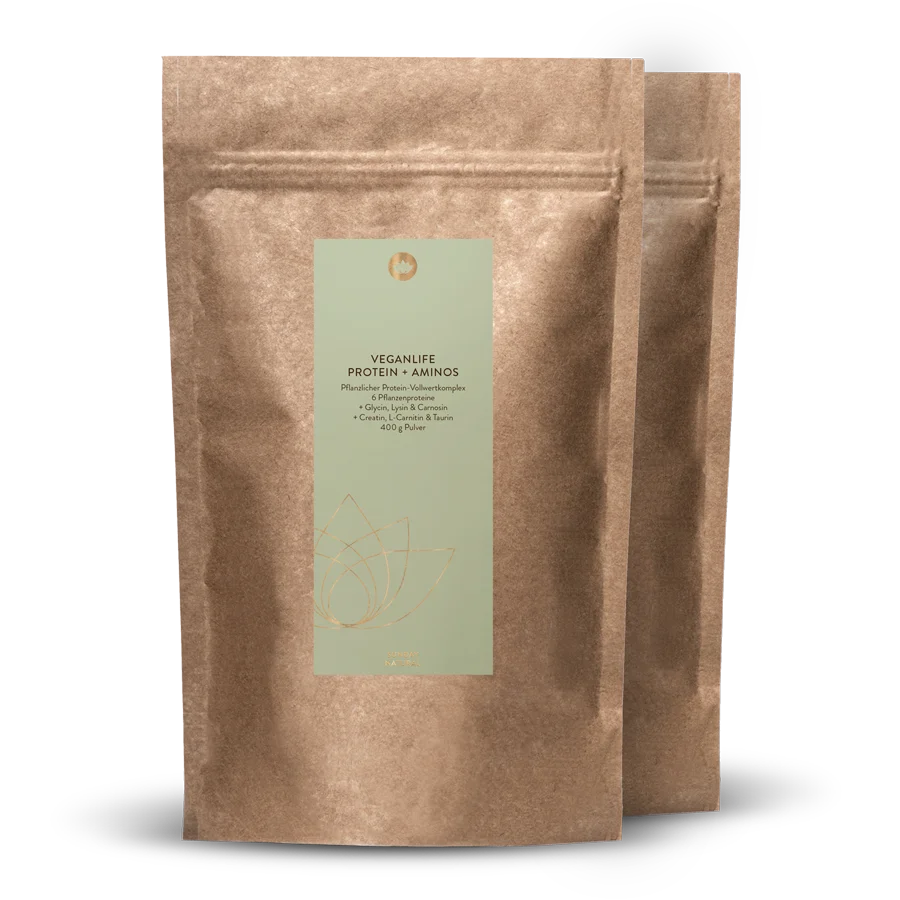 Protéines + acides aminés VeganLife 2 x 400 g