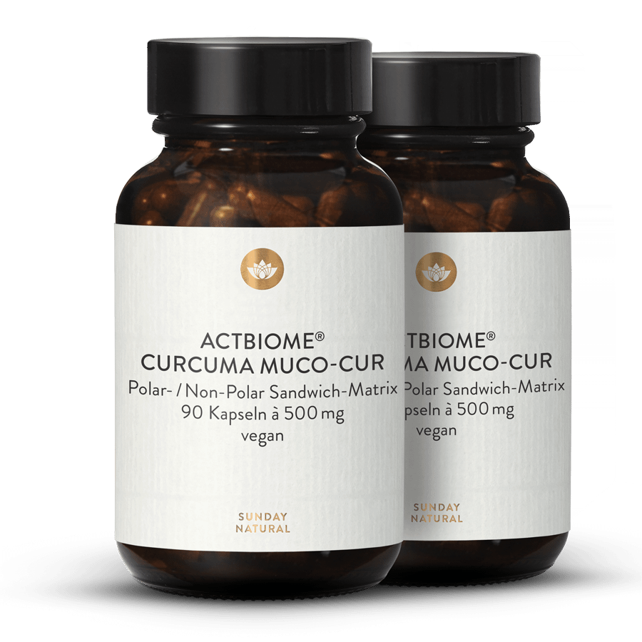 Actbiome® Curcuma Muco-Cur Capsules 2x90 capsules
