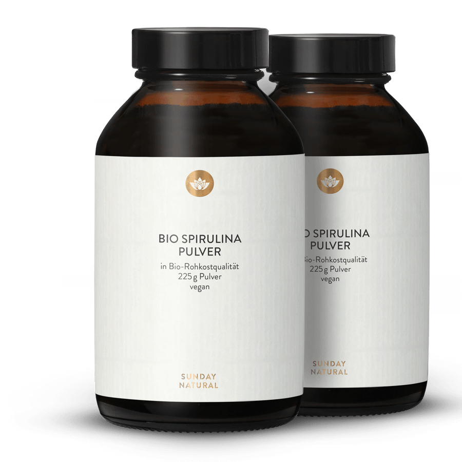 Bio Spirulina Pulver 2x225g