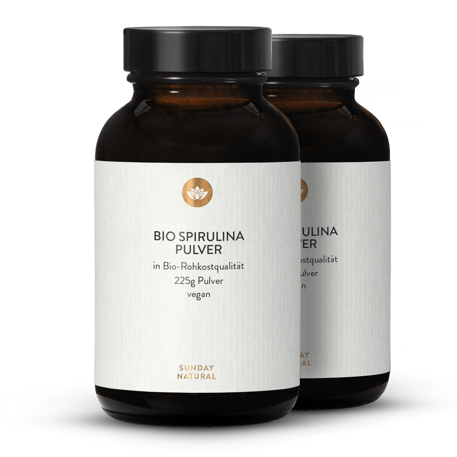 Spiruline bio en poudre 2x225 g
