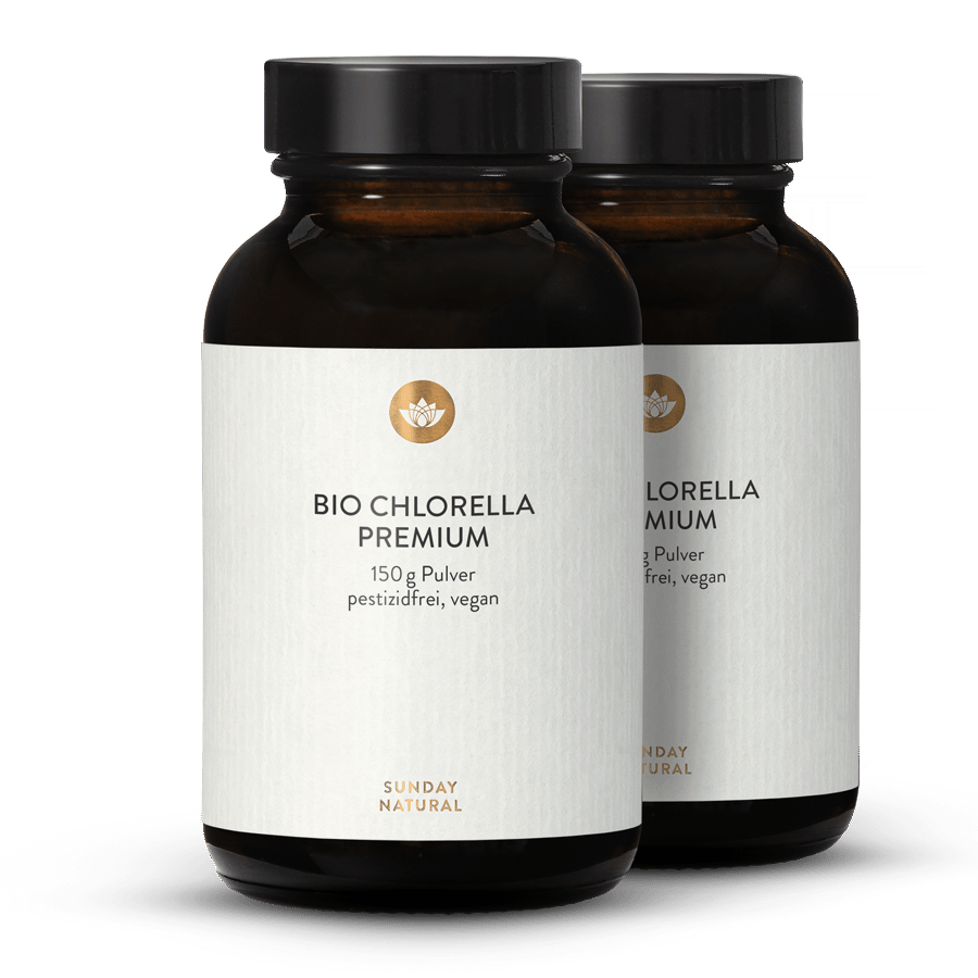 Premium Organic Chlorella Powder 2 x 150g