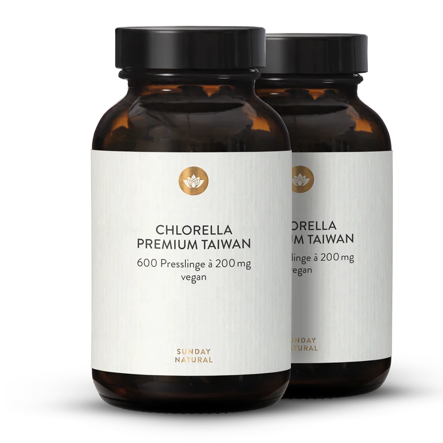 Chlorella Taiwan Presslinge 2x600 Tabletten