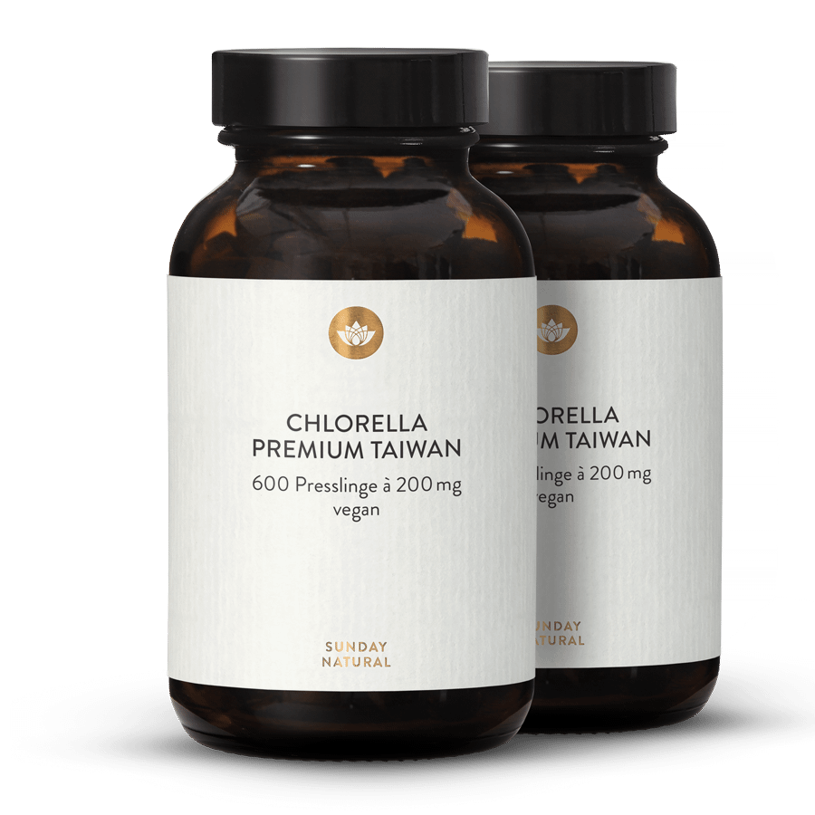Chlorella Taiwan Tablets 2x600 tablets