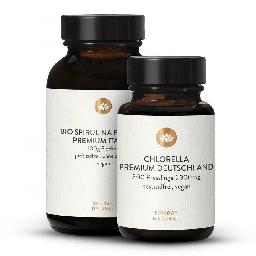 Chlorella + Spirulina Gourmet Set 1 St.