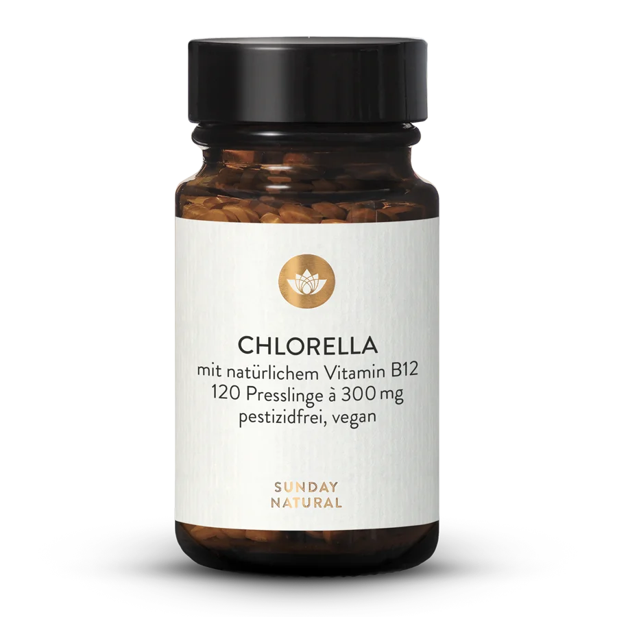 Chlorella DE B12 Presslinge 120 Tabletten
