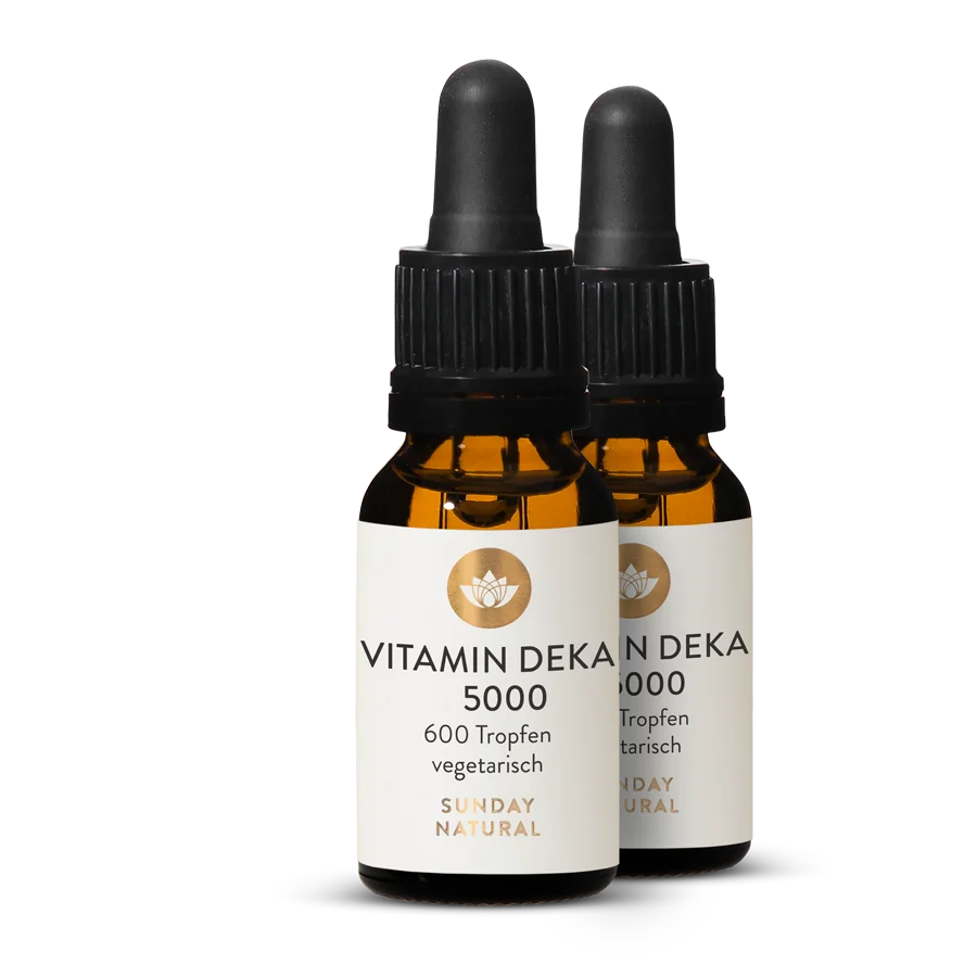 Vitamines D E K A, 5 000, 600 gouttes 2x600 gouttes