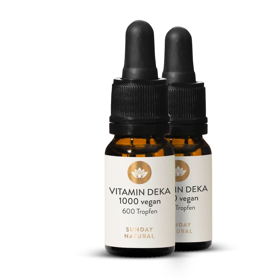 Vitamin D E K A  1.000 vegan 600 Tropfen 2x600 Tropfen