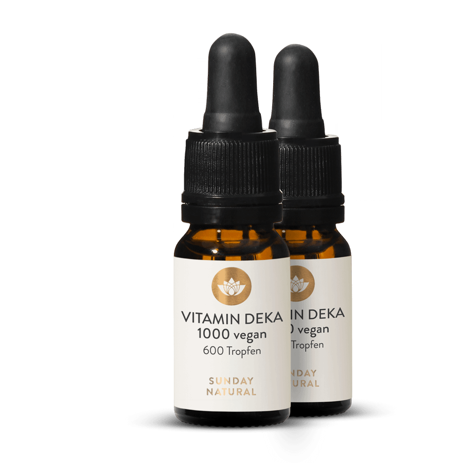 Vitamine D E K A 1.000 vegan 600 druppels 2x600 druppels