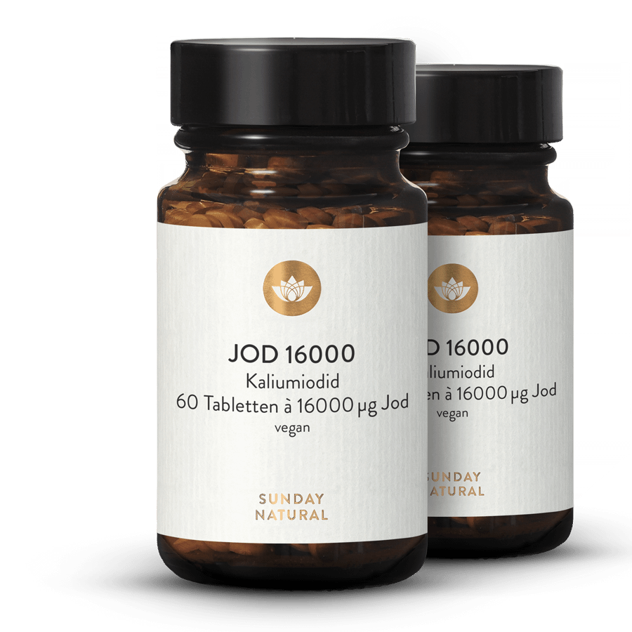 High Dose Iodine 16mg Mini Tablets 2x60 tablets