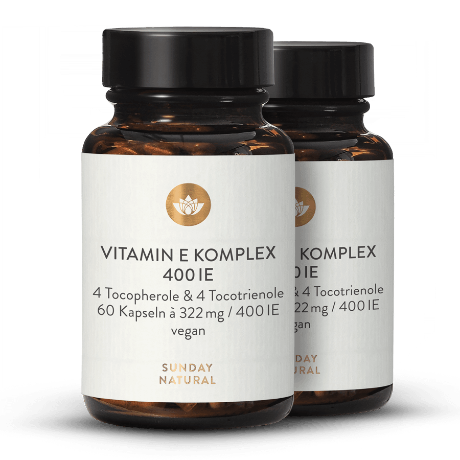 Vitamin E Complex 400 IU 2x60 capsules