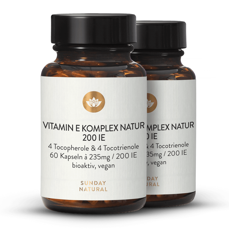 Vitamin E Komplex Natur 200 IE 2x60 Kapseln 