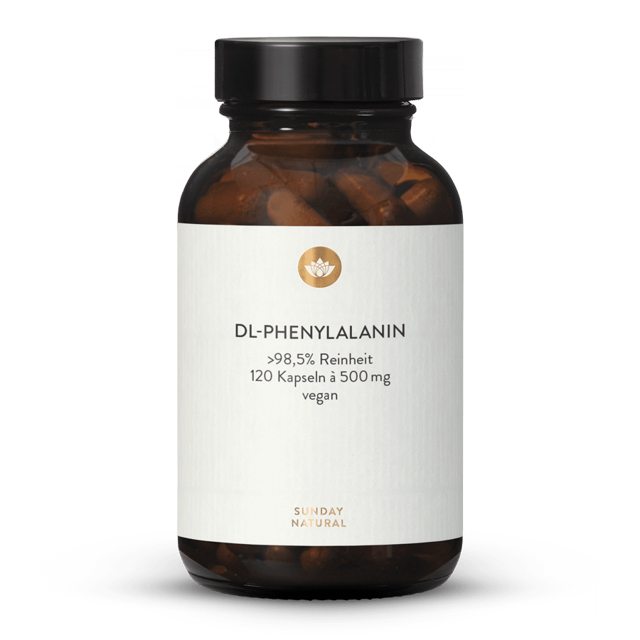 DL-Fenylalanine 500 mg Capsules 120 capsules