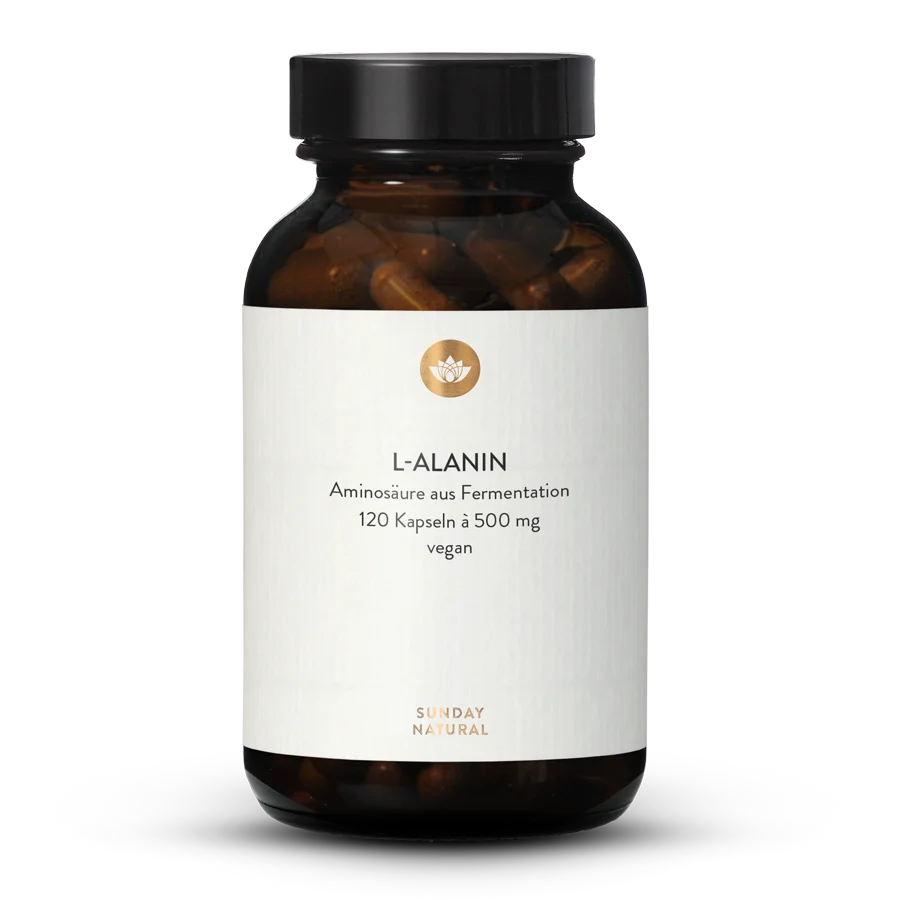 L-Alanine 500mg Capsules 120 capsules