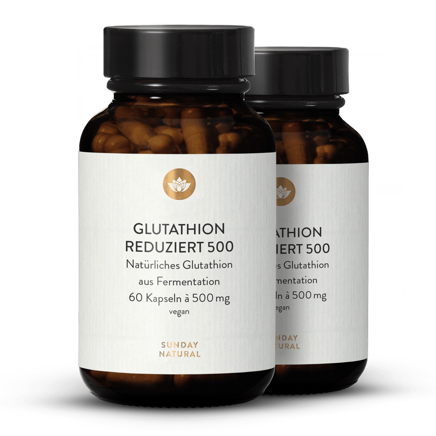 L-Glutathion reduziert 500 mg 2x60 Kapseln