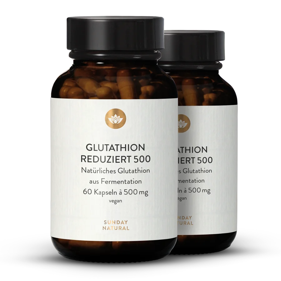 L-Glutathion reduziert 500 mg 2x60 Kapseln