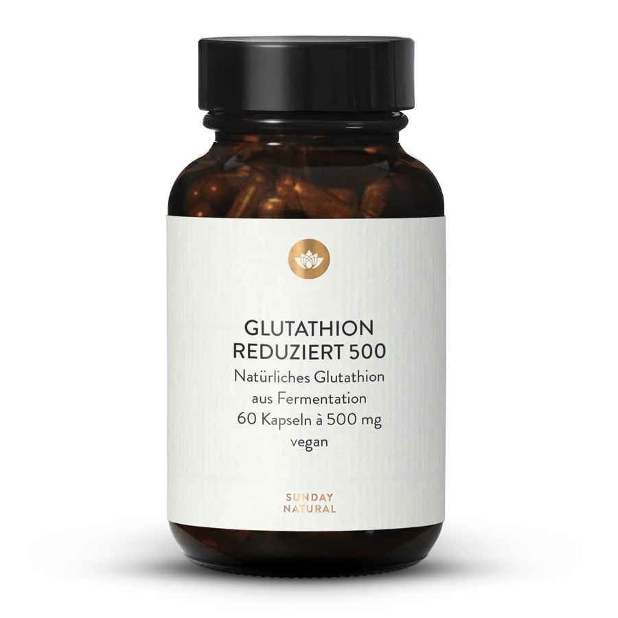 L-glutathion réduit 500 mg 60 gélules