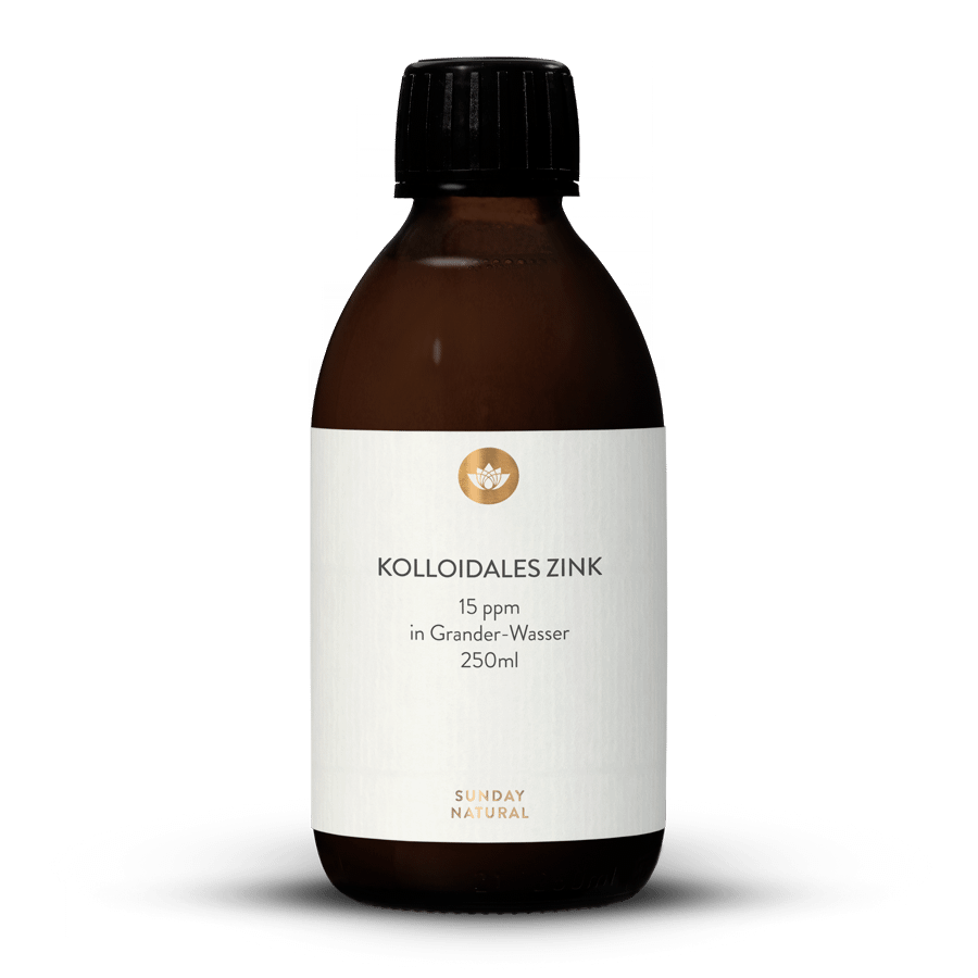 Kolloidales Zink 100% Kolloidal 15 PPM 250ml