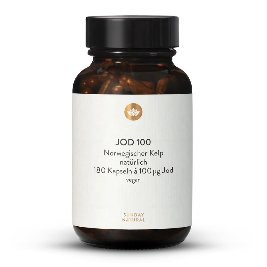 Organic Iodine 100µg 180 capsules
